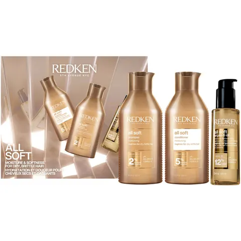Redken All Soft Coffret cadeau pour cheveux secs – image 1