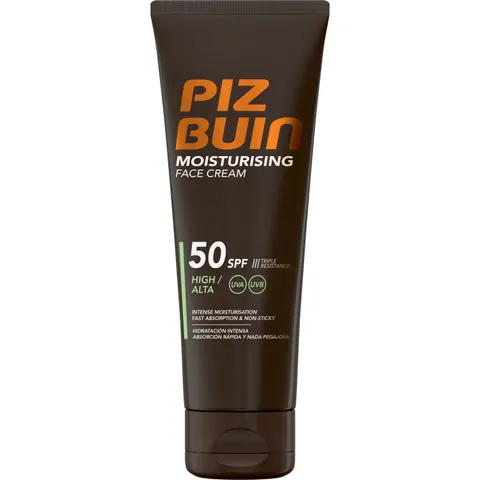 Piz Buin Moisturizing Face Cream Spf50+ 50 ml – image 1