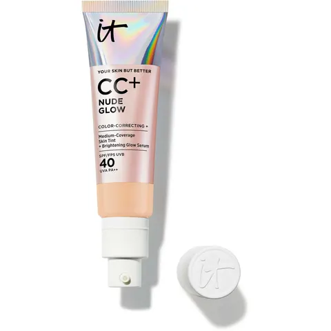 IT Cosmetics CC+ Nude Glow SPF 40 - krem do twarzy Medium – 32 ml – zdjęcie 1