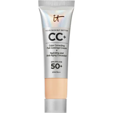 IT Cosmetics CC+ Cream SPF50 Travelsize Light Medium – 12 ml – zdjęcie 1