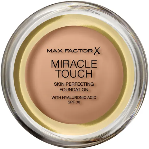 Max Factor Miracle Touch Skin Perfecting Foundation Spf30 080 Bronze – image 1