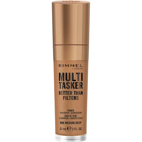 Rimmel Multitasker Better Than Filters Primer 30 ML - 006 Medium Deep – afbeelding 1