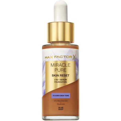 Max Factor Miracle Pure 2In1 Skin Reset Serum Foundation 80-85 Medium – Bild 1