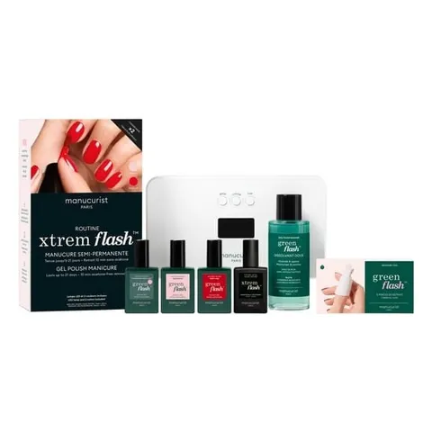 manucurist Green Flash Routine Xtrem Flash Nagellakset, Routine Xtrem Flash, 1 st – afbeelding 1