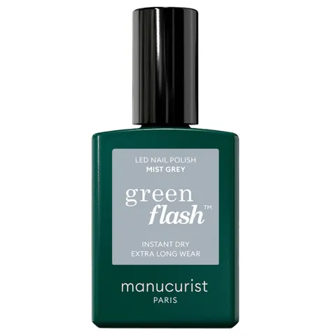 manucurist Green Flash Nagellak, Mist Grey, 15 ml – afbeelding 1