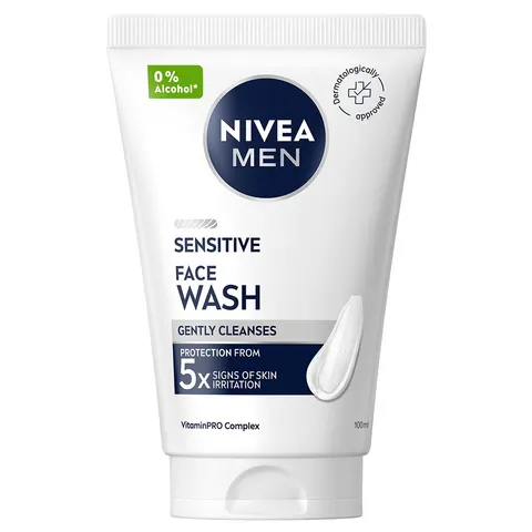 NIVEA MEN Sensitive Face Wash 100ml – image 1