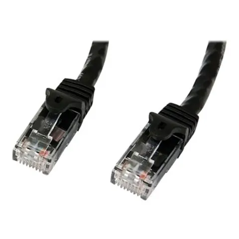 StarTech.com CAT6 ethernet netwerkkabel snagless 1m - zwart – afbeelding 1
