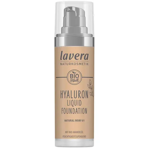 lavera Hyaluron Liquid Foundation -Natural Ivory 01 – 906808 – afbeelding 1