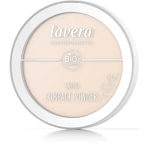 Lavera Polvo Compacto Satinado 9,5 gr 01 Light – imagen 1