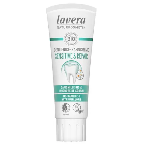 {Aisle A} Lavera | Sensitive & Repair Toothpaste | 1 x 75ml – image 1