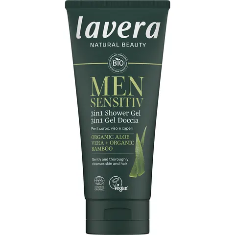 lavera Men sensitive 3in1 Shower Gel – afbeelding 1