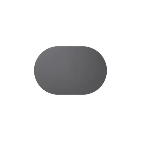 Asa Selection Oval Basalt placemat, 49,5 x 33 cm – afbeelding 1