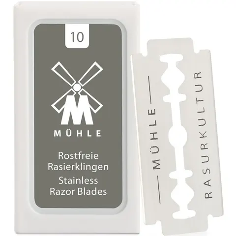 MÜHLE - Double Edge Scheermesjes (10 stuks) – afbeelding 1