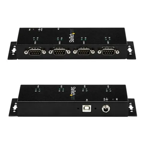 STARTECH.COM ST ICUSB2324I - Concentrador de 4 puertos, USB en serie RS232 DB9 – imagen 1