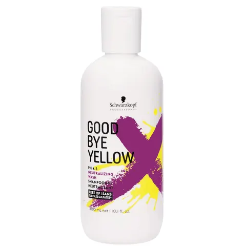 Schwarzkopf Goodbye Yellow neutralizing wash 300 ml – imagen 1