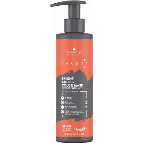 Schwarzkopf Chroma ID Colour Mask 300ml-Bright Copper – image 1