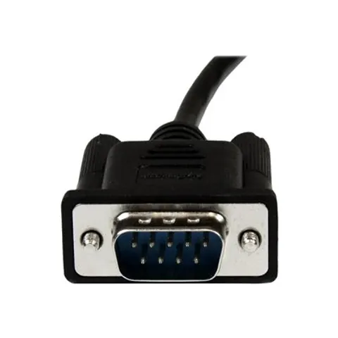 STARTECH 2m Black DB9 Null Modem Cable – Schwarz – 850506 – Bild 1