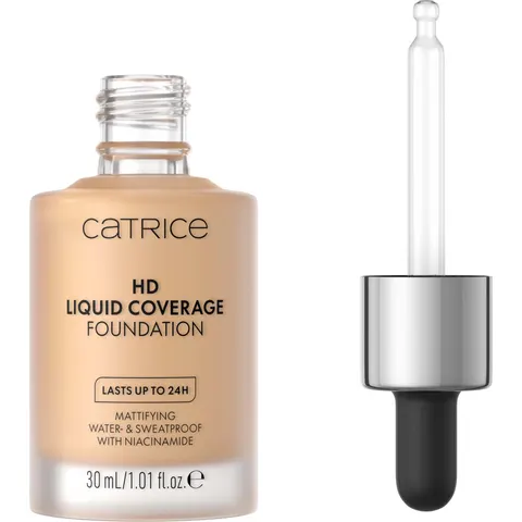 Catrice HD Liquid Coverage foundation shade 032 - Nude Beige 30 ml – image 1