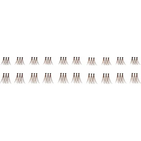 Catrice Faked false eyelashes with glue Brown Cluster 20 pc – image 1