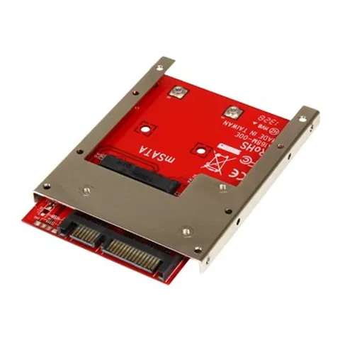 STARTECH.COM ST SAT32MSAT257 - Convertidor mSATA SSD > 2,5" SATA – imagen 1