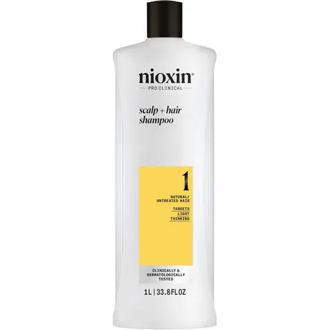 Nioxin Systems Shampoo, System 1 1000ml – image 1