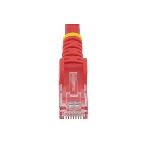 StarTech.com Cable de Red Ethernet Cat6 Sin Enganche de 5m Rojo - Cable Patch Snagless RJ45 UTP, RJ – imagen 1