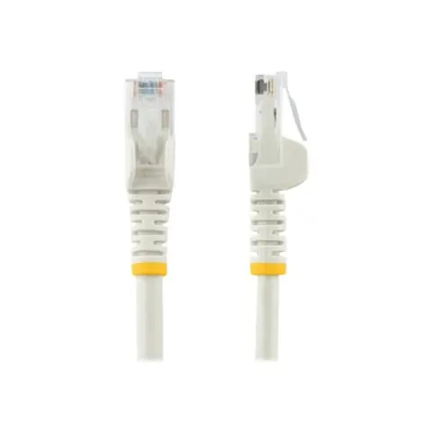 StarTech.com Cable de Red Ethernet Cat6 Snagless de 1m Blanco - Cable Patch RJ45 UTP, RJ-45, RJ-45 – imagen 1