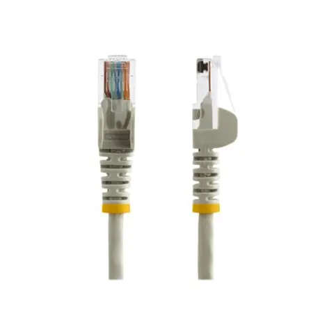 StarTech.com Cable de 2m Gris de Red Fast Ethernet Cat5e RJ45 sin Enganche - Cable Patch Snagless, R – imagen 1