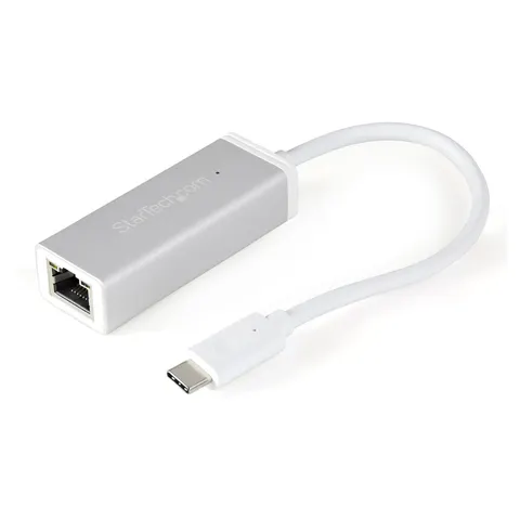 StarTech.com USB-C to Gigabit Ethernet Adapter Aluminum Thunderbolt 3 / 4 Compatible USB Type C Network Adapter – image 1