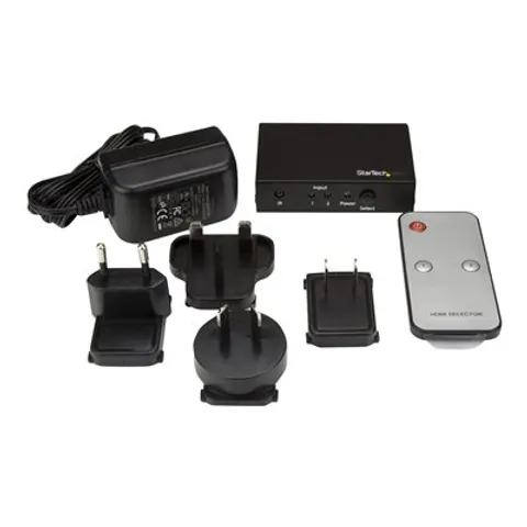 StarTech.com 2 poorts HDMI Switch - Ultra HD 4K 60Hz – afbeelding 1