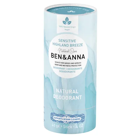 Ben & Anna Deostick Sensitive Highland Breeze 40 gr – afbeelding 1
