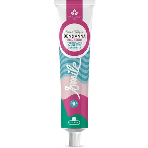 Ben & Anna Wildberry Toothpaste 98GR – afbeelding 1