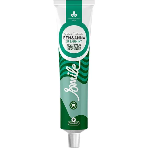 BEN & ANNA - Toothpaste (Tube) Mint (with Fluoride) 75ml – image 1