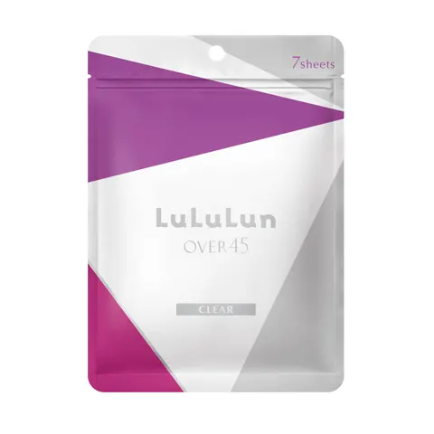 LuLuLun - Over 45 Face Mask Clear 7 pcs – image 1
