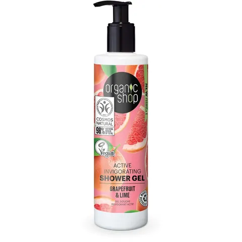 Organic Shop Grapefruit & Lime active shower gel 280 ml – image 1