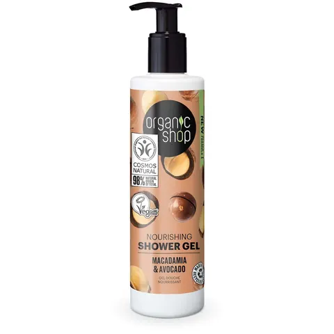 Organic Shop Shower Gel Macadamia & Avocado 280 ml – zdjęcie 1