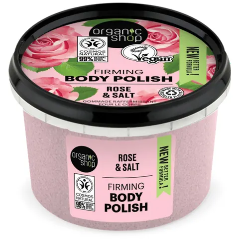 Organic Rose & Salt Exfoliante Corporal Con Sal 250 Ml – imagen 1