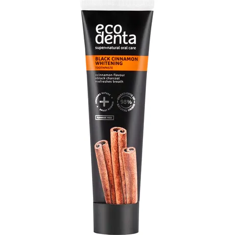 Ecodenta Black Cinnamon Whitening Toothpaste 100ML – afbeelding 1