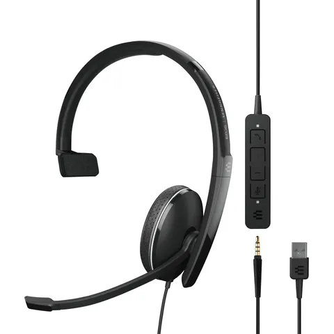 Epos Adapt 135 USB II – Schwarz – Bild 1