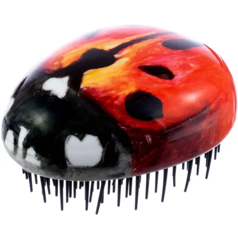 Kent Brushes Pebble Detangling Ladybug Brush – image 1
