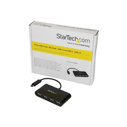 STARTECH.COM ST 4200MINIC - 4 puertos USB C Hub - C a 4x A - USB 2,0 – imagen 1