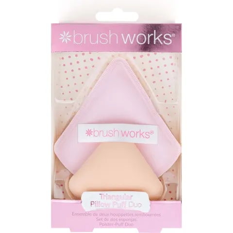 Brushworks Duo Eponge Triangulaires Teint – image 1