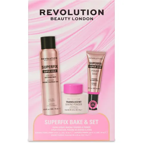 Revolution Make Up Superfix Bake Cassa Da 3 Pezzi – immagine 1