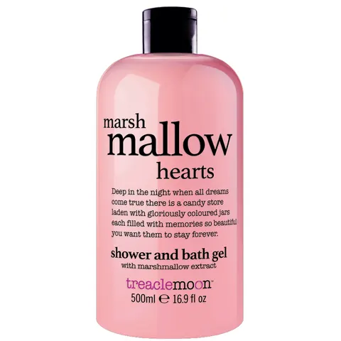 Treaclemoon Shower GEL 500ML Marshmallow Hearts – afbeelding 1