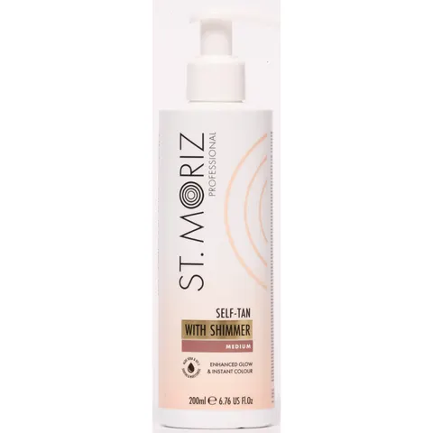 ST. MORIZ - Professional Self-Tan with Shimmer Medium – afbeelding 1