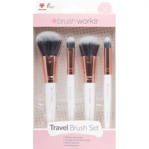 Brushworks Travel Brush Set mini brush set – image 1