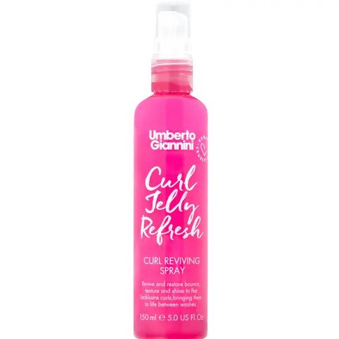 Umberto Giannini Curl Jelly Refresh - Curl Refreshing Styling Spray for Zero Frizz, Defined Curls - Moisturising Spray & Scrunch Curl and Wavy Ha – image 1