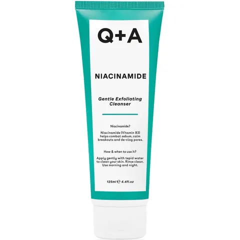Q+A Niacinamide Exfoliating Cleanser 125 ml – afbeelding 1