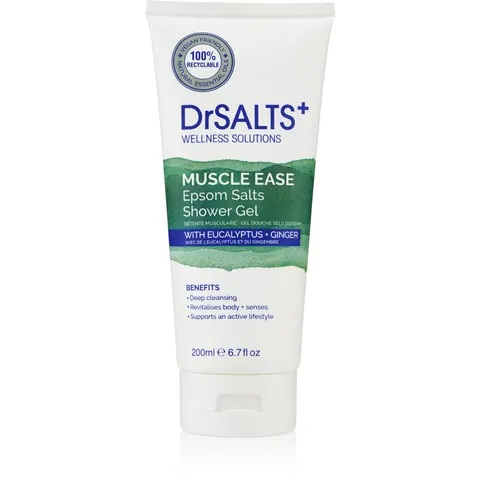 Dr salts muscle ease epsom salts shower gel – image 1