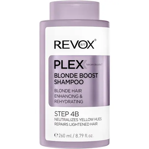 Revox - Blonde Boost Shampoo Neutralizes Yellow Step 4B - 260ml – afbeelding 1